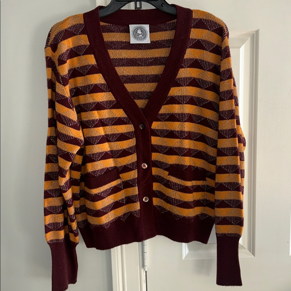 NWOT Anthropologie Happy Sheep Cashmere Cardigan Sweater Size Small Z502